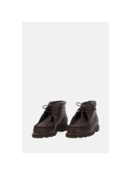 Botki Paraboot skórzane brązowe