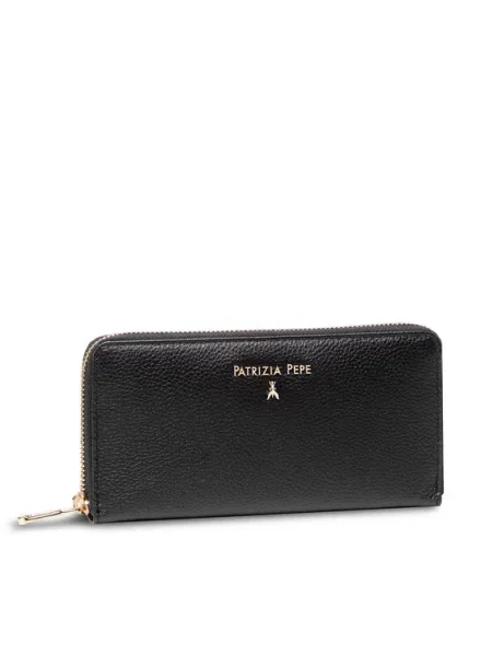 Portofel Patrizia Pepe din piele negru