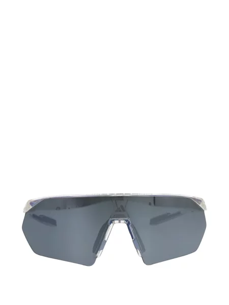 Ochelari de soare Adidas cu imprimeu geometric maro
