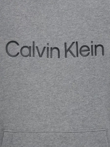 Худи Calvin Klein с лого серое