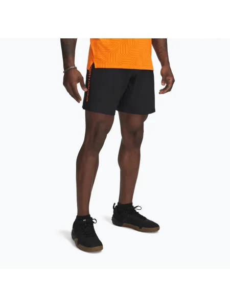 Мъжки шорти за тренировка Under Armour Woven Wordmark black черно