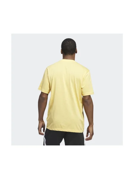 Tricou Adidas cu autograf galben