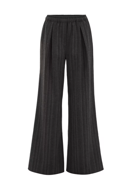 WE Fashion Pantaloni cutați deschis / închis gri