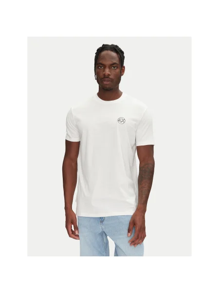 Armani Exchange Póló Regular Fit fehér