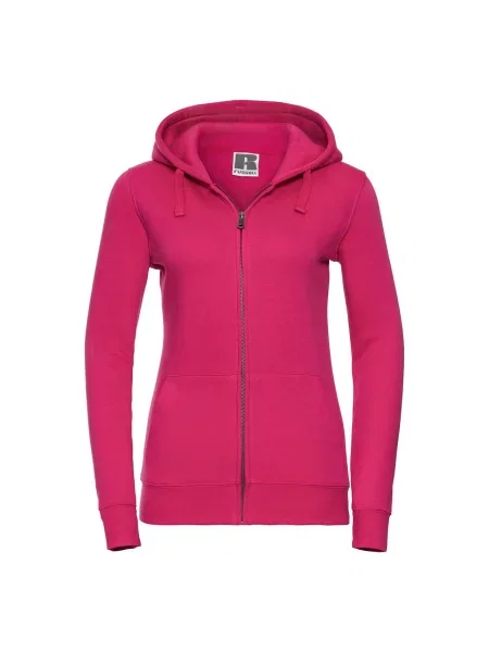 Mikina s kapucňou Russell červená