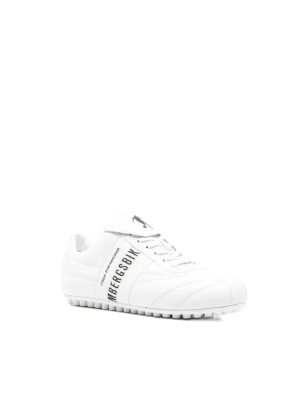 Sneakersy Bikkembergs skórzane piłkarskie białe