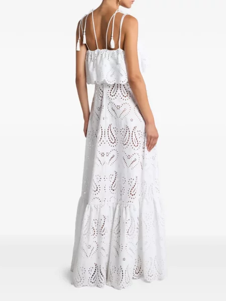 Rochie Etro cu broderie de costum alb