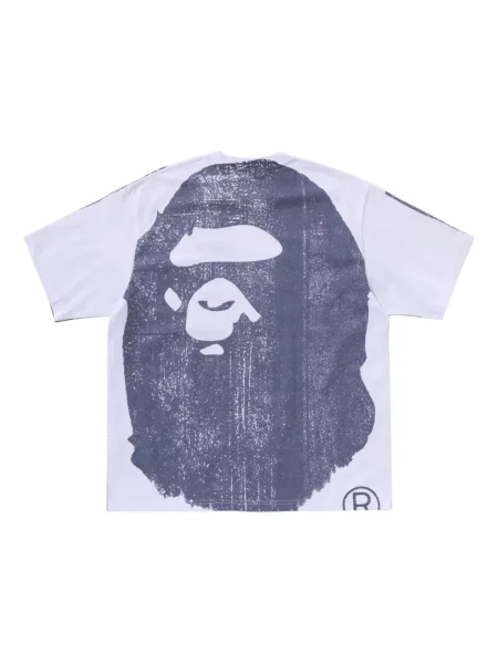 Tricou A Bathing Ape® cu imagine alb
