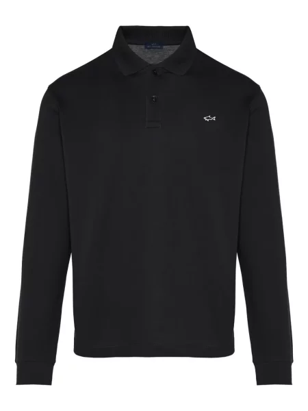 Polo Paul & Shark lung negru