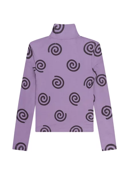 Top Simon Lextrait cu imagine violet