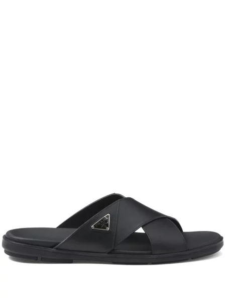 Sandale Prada din piele negru