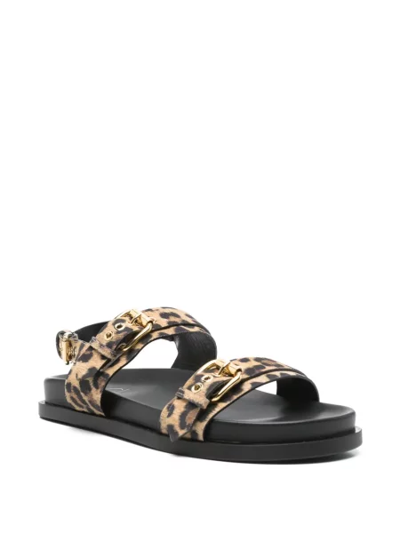 Sandale Agl cu imagine cu model leopard maro