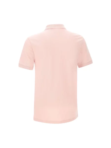 BOSS Orange polo z Passenger różowa