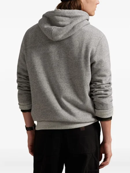 Μικρός κασκέτο Polo Ralph Lauren με χαμηλή μέση υφαίνω διαγωνίως πράσινο