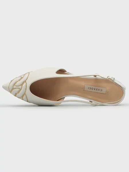 Босоножки Casadei белые