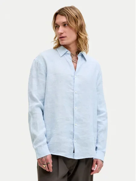 Jack & Jones Риза Lawrence светлосин