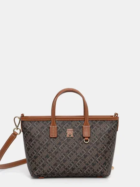 Tommy Hilfiger crossbody kabelka hnědá