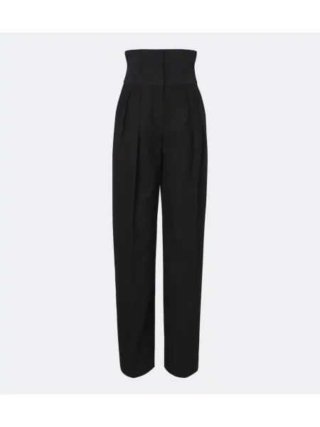 Pantaloni Dolce&gabbana de lână negru