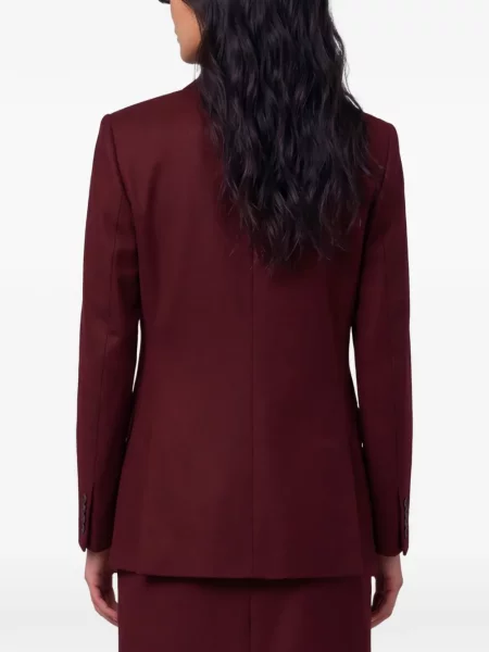 Sacou Max Mara cu două rânduri de nasturi violet