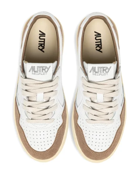 Sneakerși Autry din piele alb