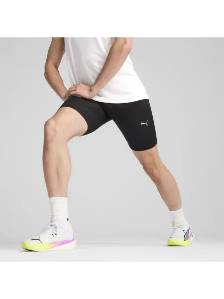 Obcisłe szorty RUN FOUNDATION 8" czarne
