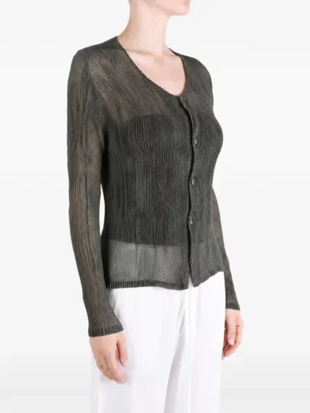 Cardigan Issey Miyake gri