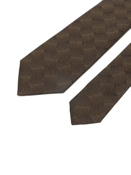 Cravată Emporio Armani maro