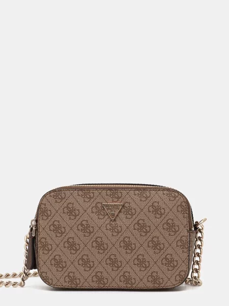 Torba podróżna Guess elegancka brązowa