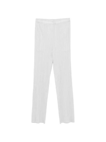 Nadrág Pleats Please Issey Miyake szürke
