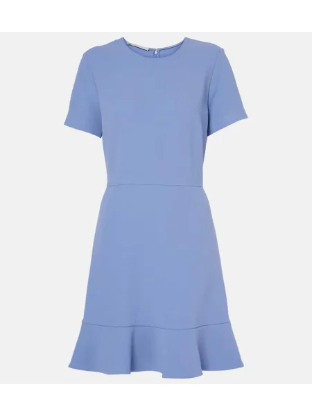 Rochie Stella Mccartney cu volane albastru