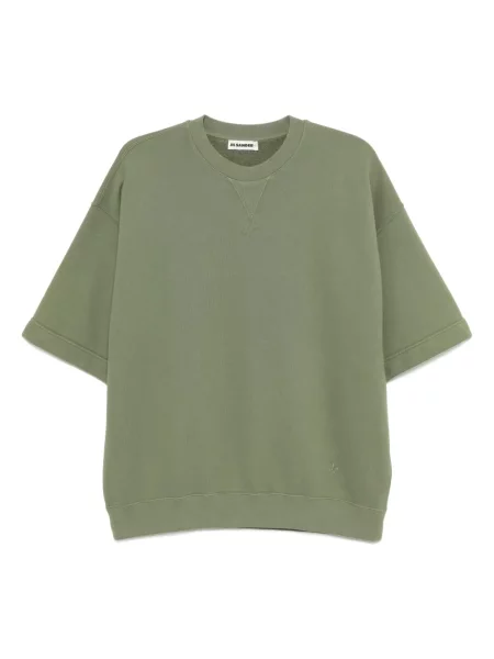 Tricou Jil Sander scurt verde