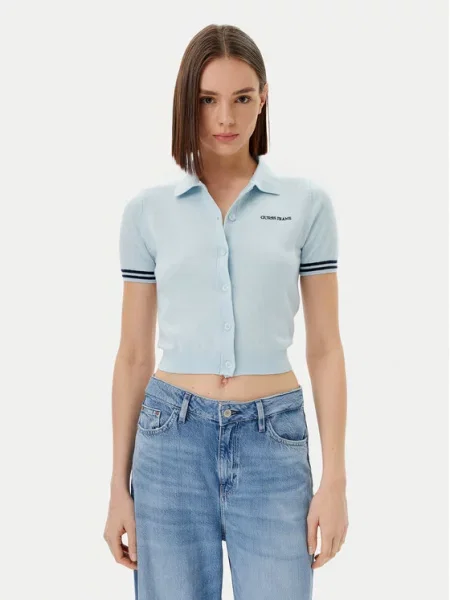 Guess Jeans Кардиган блакитний