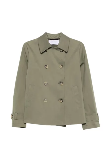 Geacă Harris Wharf London cu două rânduri de nasturi verde