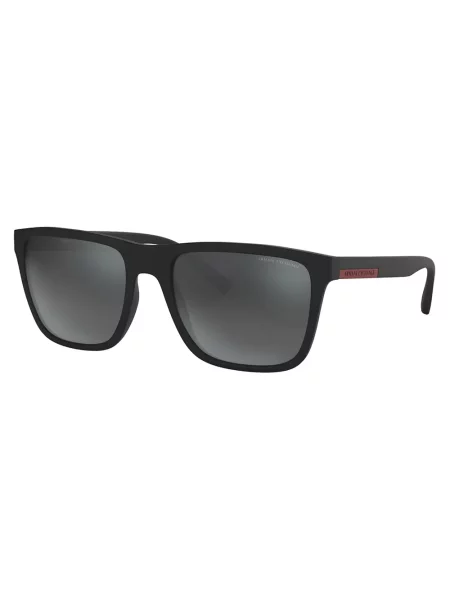 Sunčane naočale Armani Exchange s autogramom crna