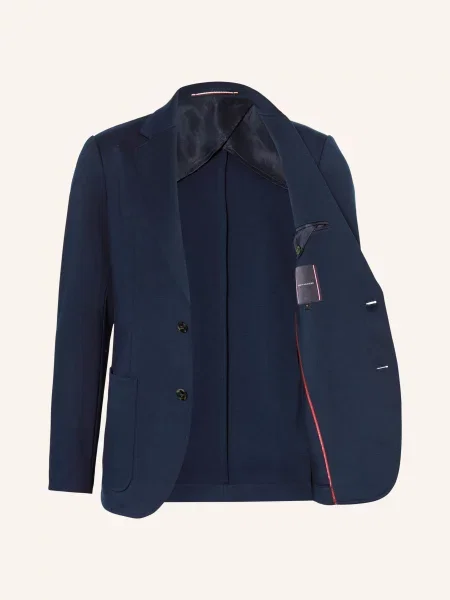 Tommy Hilfiger Koszula Slim Fit blau granatowa