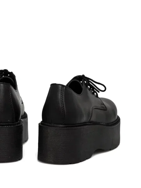 Pantofi derby Altercore cu platformă negru