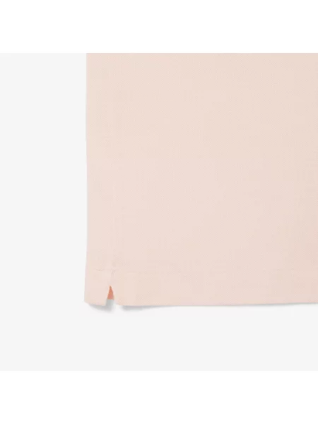 Lacoste Koszulka Polo Classic Fit Original Piqué różowa