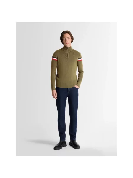 Sweter Fusalp wełniany zielony