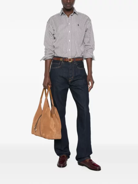 Μακρύς πουκάμισο Polo Ralph Lauren λευκό