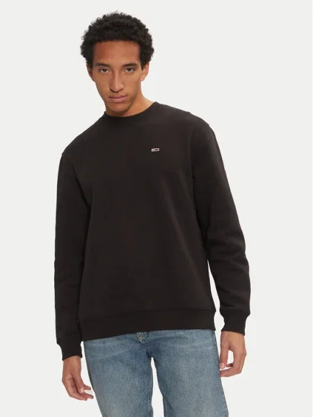 Palton Tommy Jeans negru