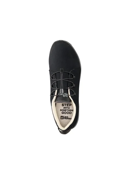 Vlnené tenisky Jack Wolfskin čierna