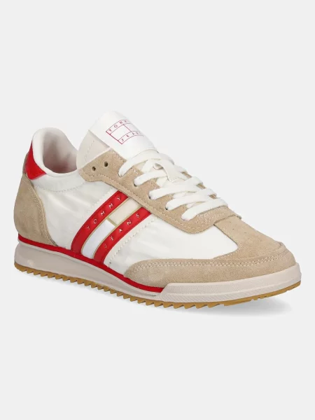 Маратонки Tommy Jeans RETRO RUNNER CLEATED бежово