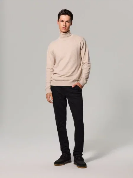 Chinos Sinsay černé