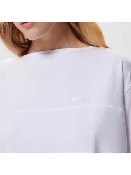 Lacoste Koszulka Lacoste biała