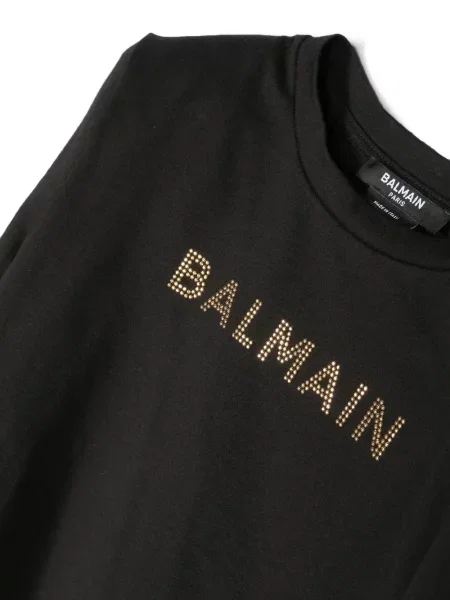 Koszulka dziecięca Balmain czarna