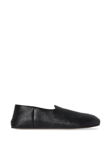 Papuci de casă The Row din piele negru