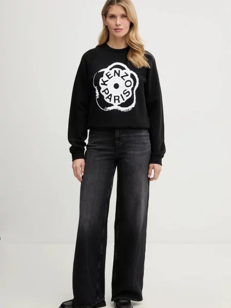 Кофта Kenzo з принтом чорний