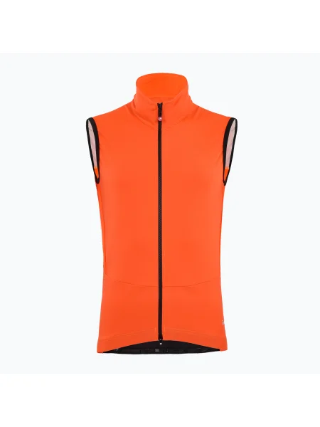 Мъжка жилетка за колоездене Castelli Perfetto Air brilliant orange оранжево