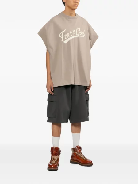Scurt tricou Essentials cu imagine