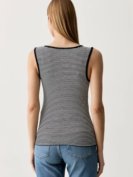 Top Tommy Hilfiger granatowy